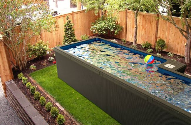 above ground pool ideas for small yards photo of little pools 