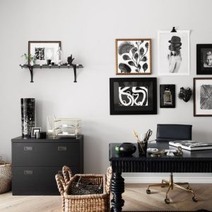 black and white wall art ideas for home office