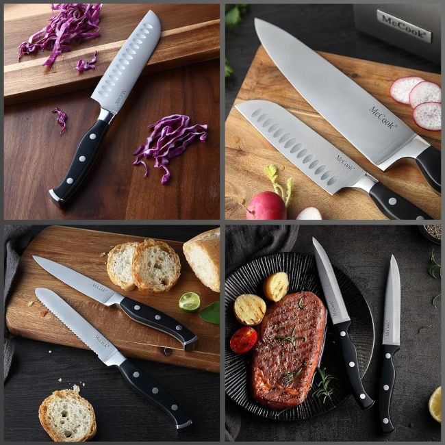 restaurant-quality knife set
