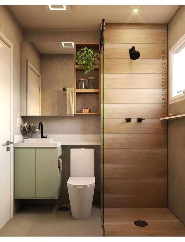 small bathroom with a minimalist design